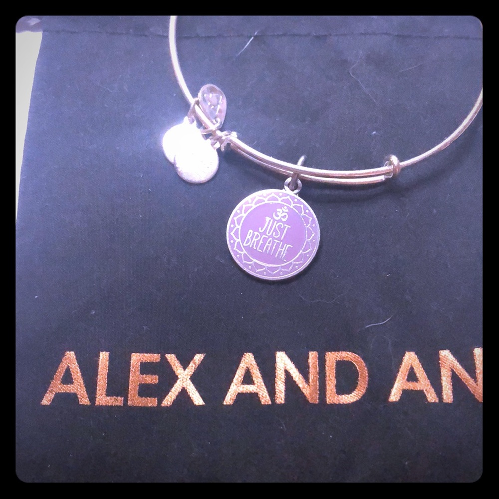 Alex and Ani Just Breathe bangle
